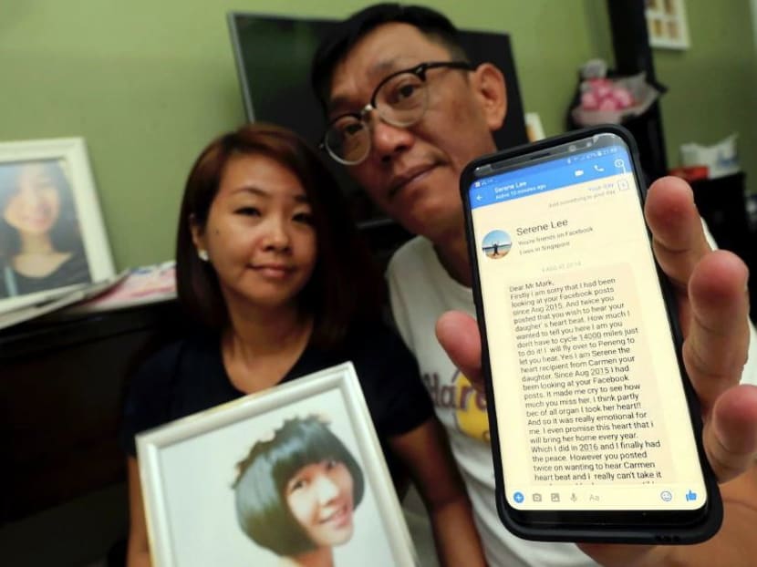Photos of Carmen Mark, from the time she was born until her passing, still adorn every corner of the family home in Taman Hutchings here, reminding Mark Kok Wah, 46, and his wife Ariess Tan, 43, of their daughter. Photo: New Straits Times