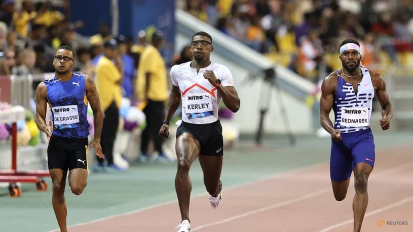 Richardson storms to 100m win in Diamond League, Kerley wins 200m