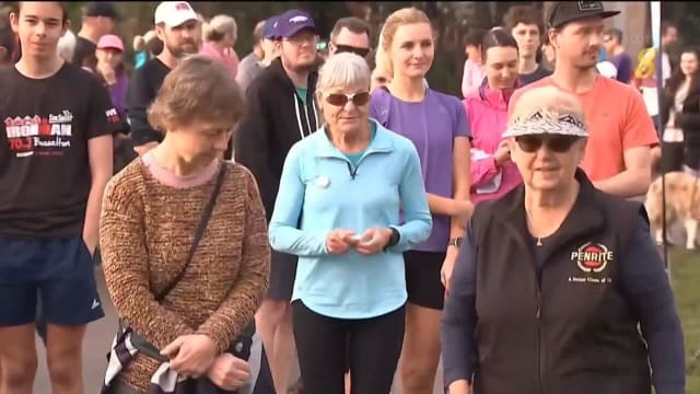 澳洲年长者活到老跑到老 每周坚持跑步五公里 