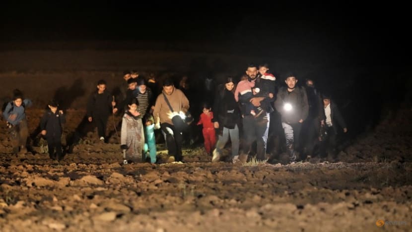 Latvia starts pushing back migrants at tense Belarus border Latvia starts pushing back migrants at tense Belarus border