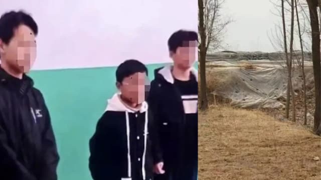 中国13岁男生疑遭杀害毁容 三名同班同学嫌犯落网