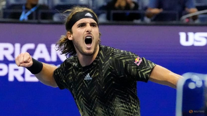 Tennis:Tsitsipas fires 27 aces in second-round win, jeered for bathroom break Tennis:Tsitsipas fires 27 aces in second-round win, jeered for bathroom break