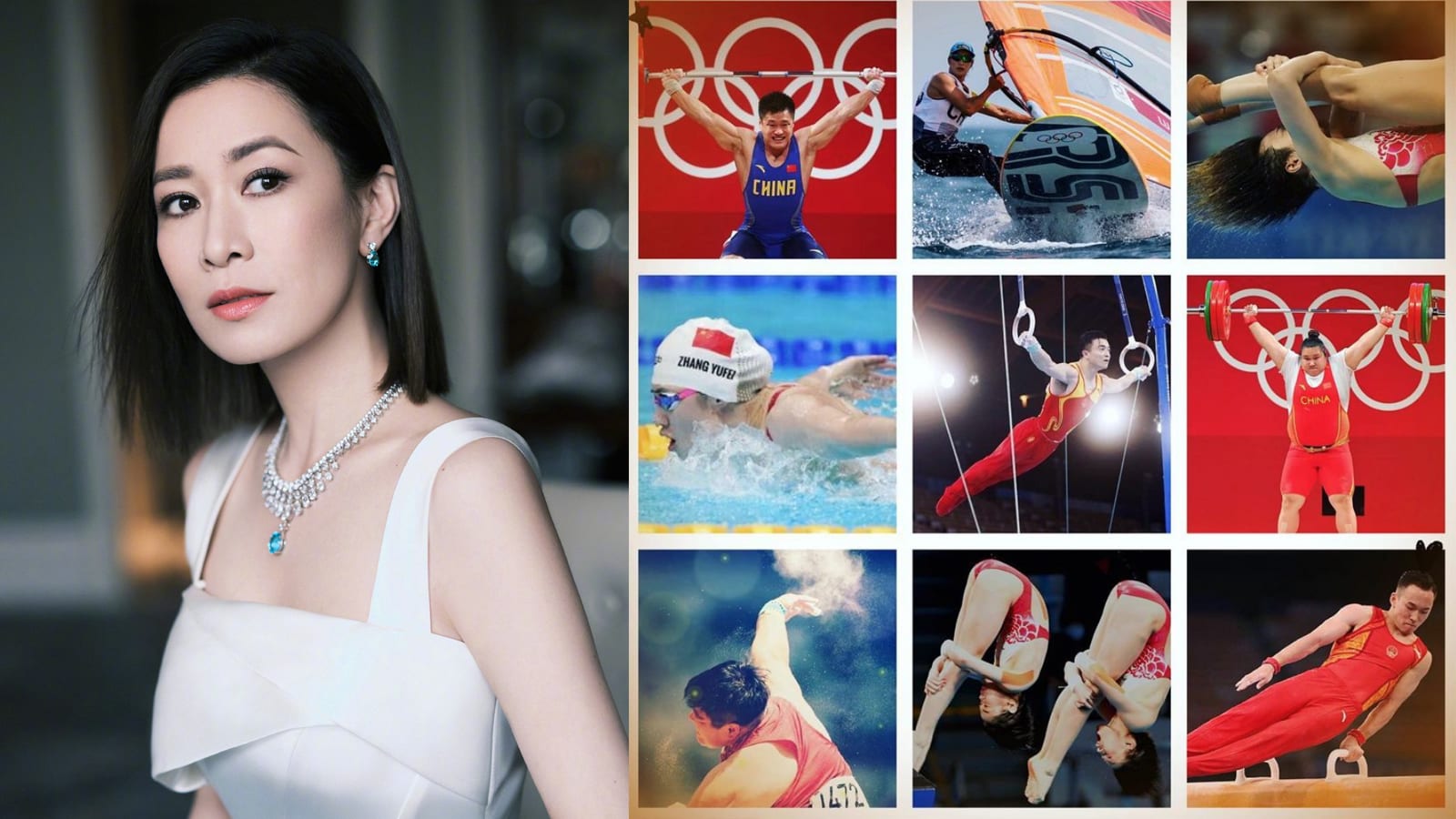 Charmaine Sheh’s IG Post About Team China At The Olympics Gets Her Hate From Hongkong Netizens… & Love From The Chinese
