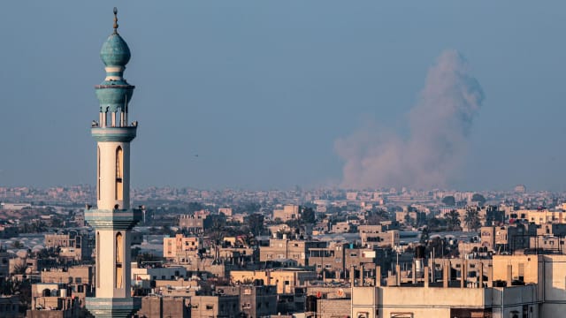 以色列和哈马斯派代表进行停火谈判