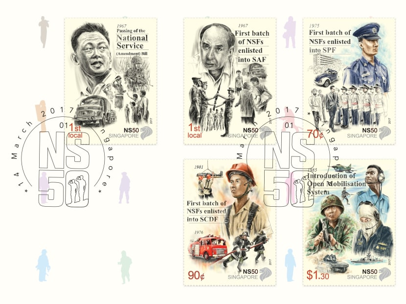 SingPost will release the stamps on Tuesday (March 14) in five denominations: 70¢, 90¢, $1.30, $2, and a 'first local' version in two designs at 30¢ each. Photo: SingPost