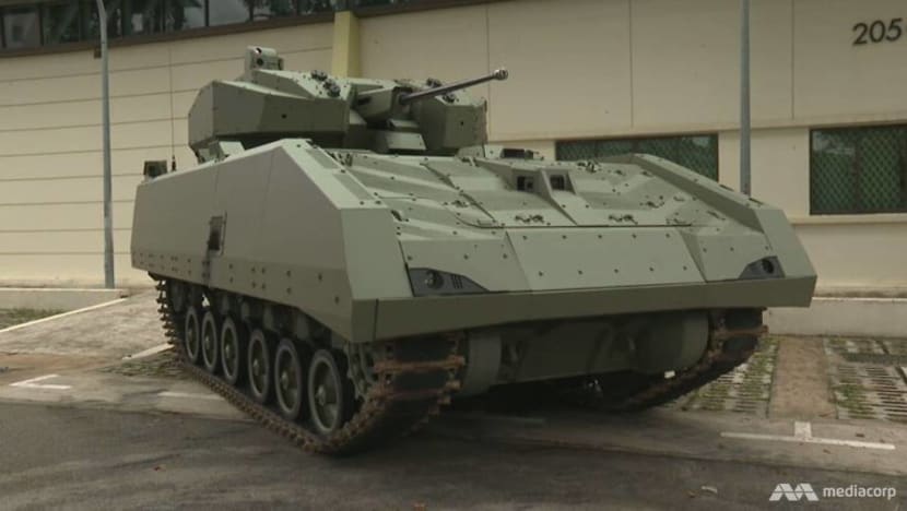 SAF unveils the Hunter – the Army’s first fully digital fighting vehicle SAF unveils the Hunter – the Army’s first fully digital fighting vehicle
