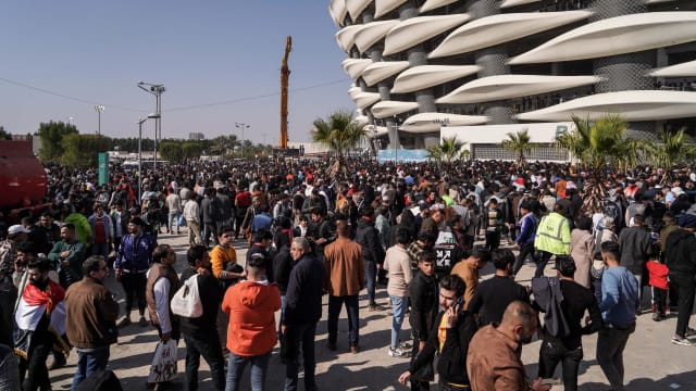 伊拉克足球赛踩踏事故 2死约80人伤