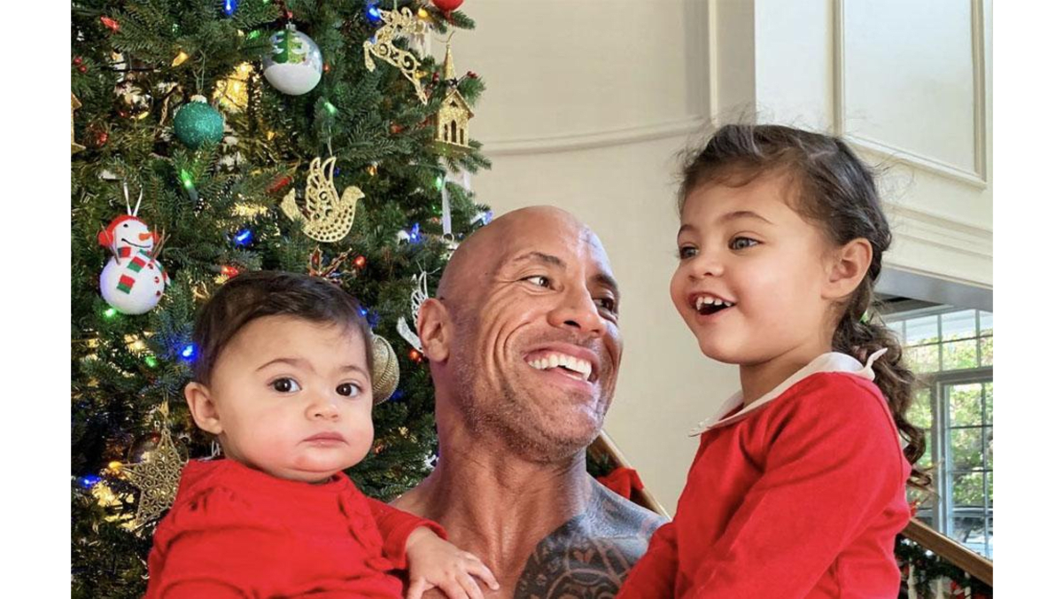 Dwayne Johnson treasures cuddles with his daughters - 8days