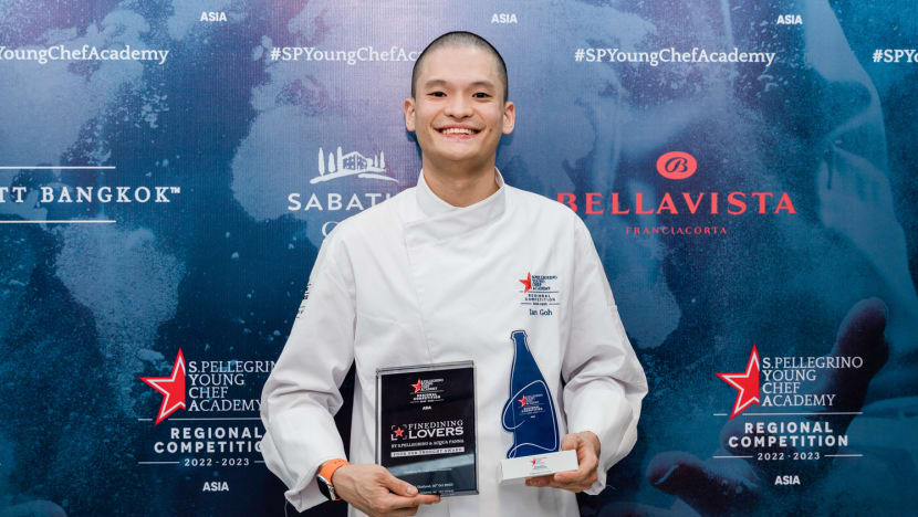 hero ian goh winner of the fine dining lovers food for thought award san pellegrino young chef competition singapore ian goh