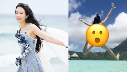 Karen Mok Posts Topless Vacation Pic, Only To Get Mistaken For A Man By Netizen