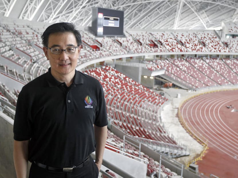 Former national swimmer Oon Jin Teik will be taking on the role of CEO of the Singapore Sports Hub. TODAY FILE PHOTO