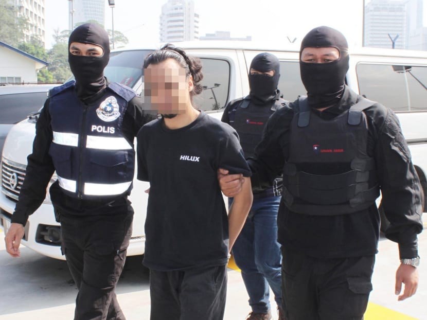 A Malaysian man arrested on suspicion of having links with militant group Islamic State. The authorities have given their assurance that the police will take no chances when fighting terrorism. Photo: Royal Malaysia Police