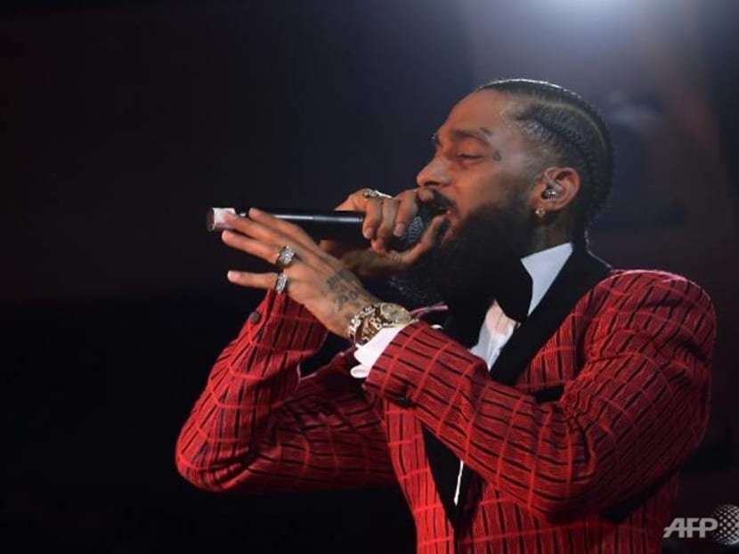 Grammy-nominated rapper Nipsey Hussle shot dead outside his LA clothing store Grammy-nominated rapper Nipsey Hussle shot dead outside his LA clothing store