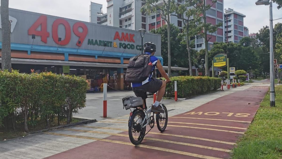 14.5km of cycling paths completed in Ang Mo Kio Bishan and Toa