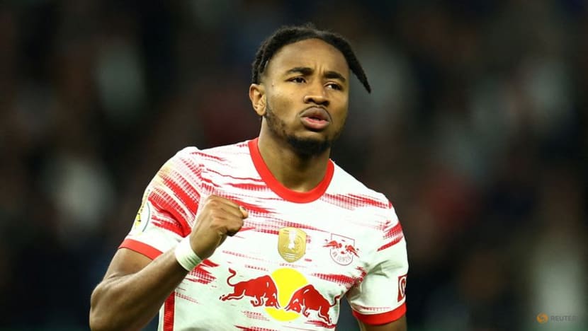 Bundesliga player of the season Nkunku signs Leipzig contract extension