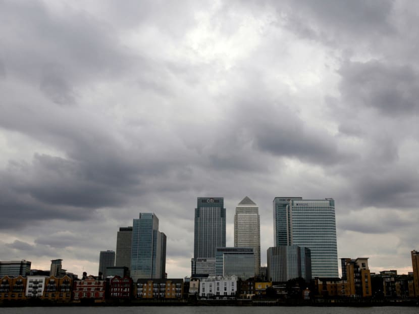 The Canary Wharf financial district in London. Estimates of possible London city job losses from a ‘hard Brexit’ have ranged widely, from 40,000 to 80,000 over the next decade. Photo: Reuters