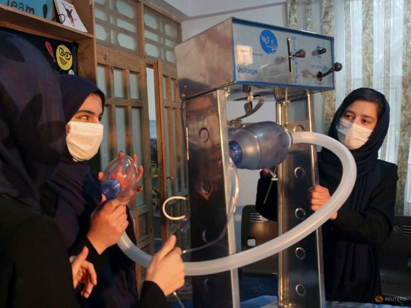 Don't abandon Afghanistan, pleads member of Afghan all-female robotics team Don't abandon Afghanistan, pleads member of Afghan all-female robotics team