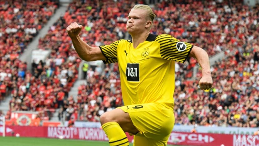 Football: Haaland nets twice as Dortmund win seven-goal thriller