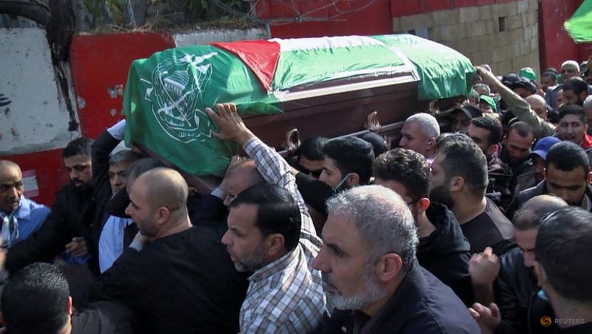 Four killed in shooting at Palestinian camp in Lebanon, Hamas officials say