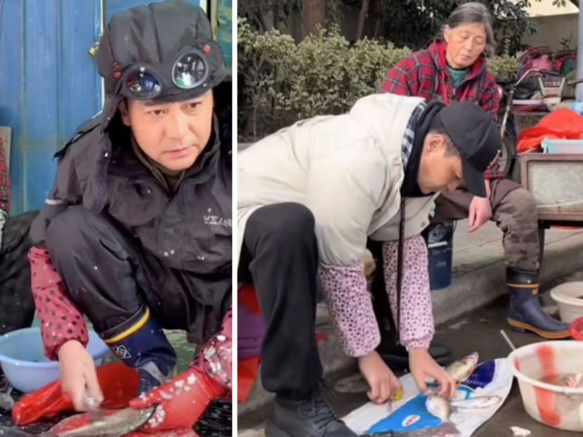 'I enjoy my life now': Chinese actor-turned-fishmonger Li Fei, 40, to netizens who mock his new career