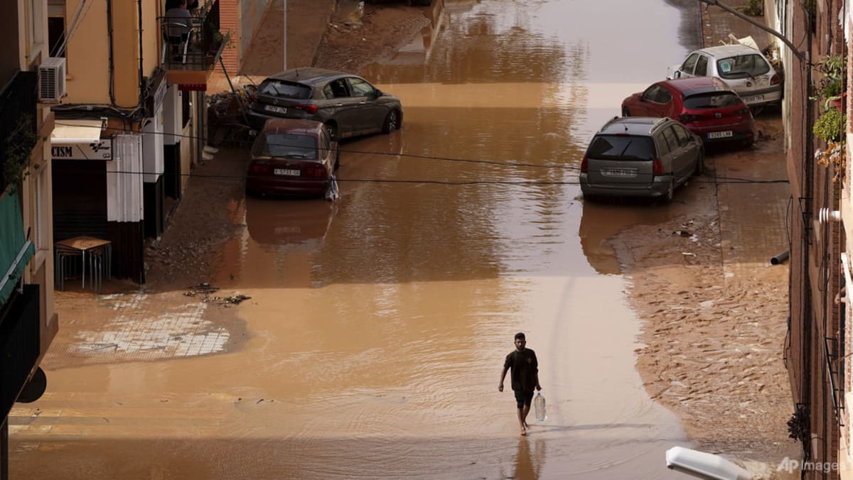 Spanish floods kill 95 as year of rain falls in a day in Valencia - CNA