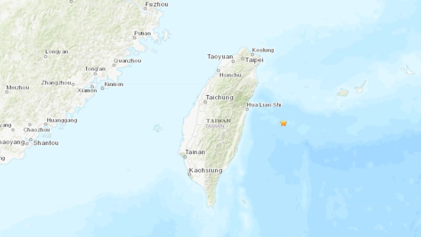 Magnitude 5.3 earthquake strikes off east Taiwan: USGS Magnitude 5.3 earthquake strikes off east Taiwan: USGS