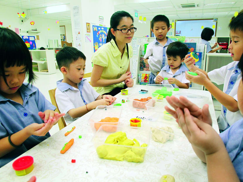 The PAP Community Foundation said it revised salaries of qualified teachers and centre 
leaders by 6 per cent to 12 per 
cent last month. 
TODAY FILE PHOTO