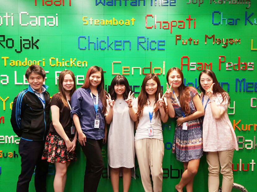 Misa Sekiguchi (third from right) with her colleagues at Expedia Malaysia. Photo: Misa Sekiguchi