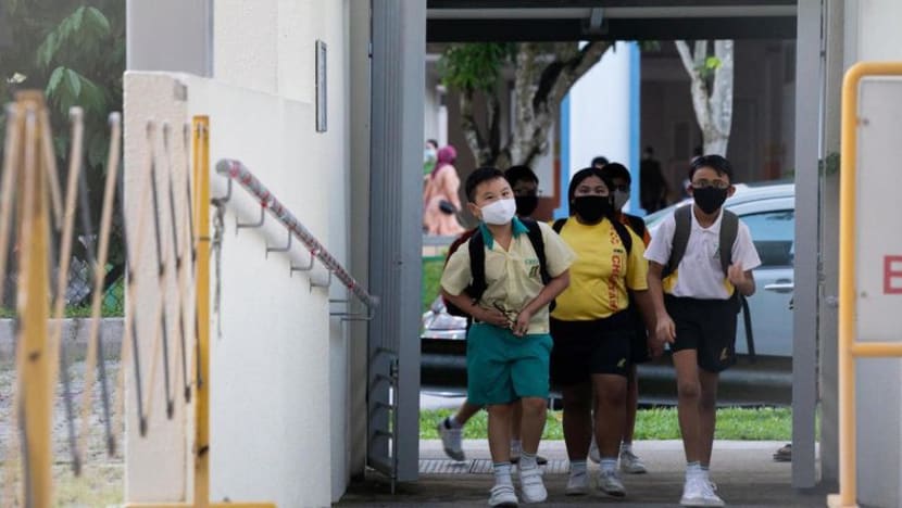 Kurang 2 daripada 100 murid sekolah rendah perlu sokongan kesihatan mental: MOE Kurang 2 daripada 100 murid sekolah rendah perlu sokongan kesihatan mental: MOE
