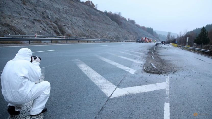 Flaming bus crash in Bulgaria kills 45, mostly North Macedonian tourists Flaming bus crash in Bulgaria kills 45, mostly North Macedonian tourists