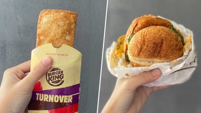 Burger King’s Chilli Crab Salmon Burger & Golden Pie Taste Test: Nice Or Not?