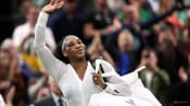 Serena diminished at Wimbledon, but flame flickers still