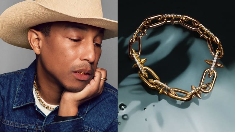 Pharrell Williams partners with Tiffany & Co to launch new jewellery collection