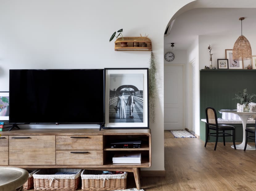 A 4-room BTO flat inspired by a couple's Mediterranean holiday memories