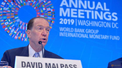 World Bank's Malpass sees risk of stagflation, likely recession in Europe