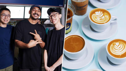 Hawker Stall Boasts Ex-Providore Café & Starbucks Baristas Pulling $1.50 Kopi From Espresso Machine