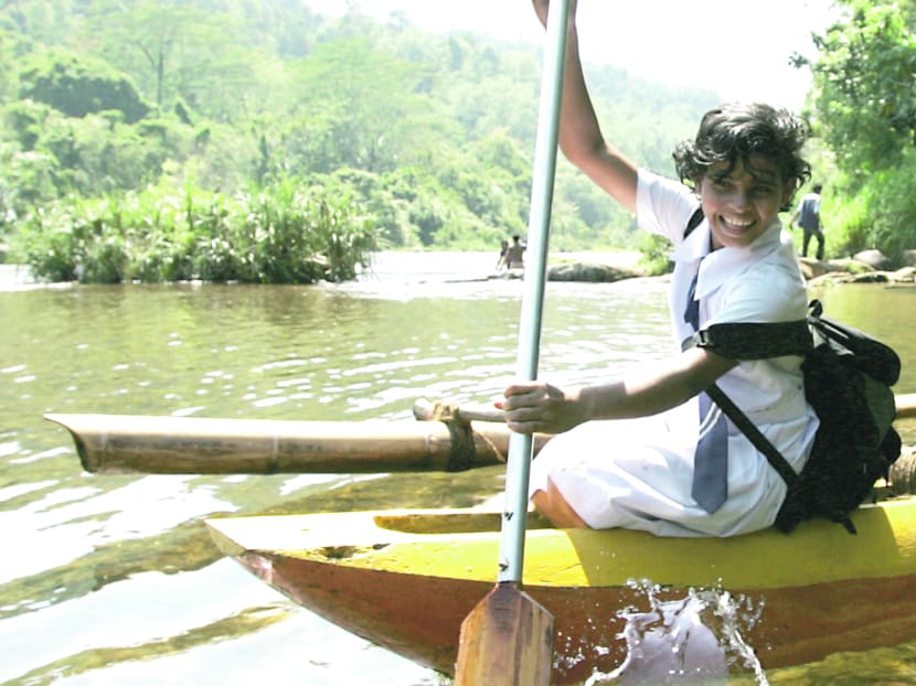 The end of river rafting down Sri Lanka’s Kelani river