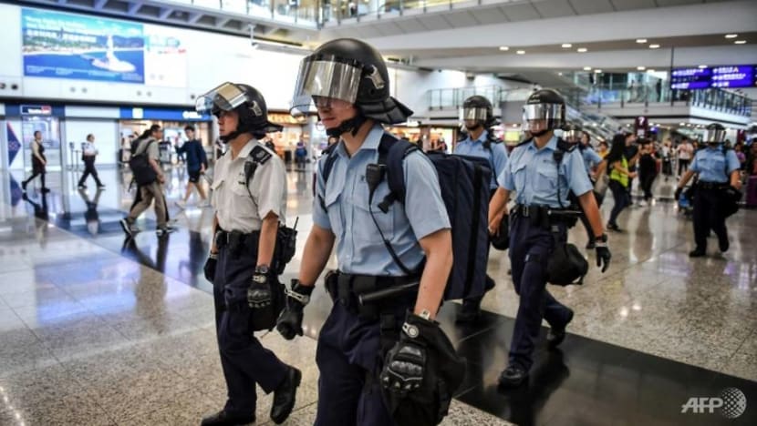 Hong Kong airport announces special measures for rail services as protesters plan to block traffic Hong Kong airport announces special measures for rail services as protesters plan to block traffic