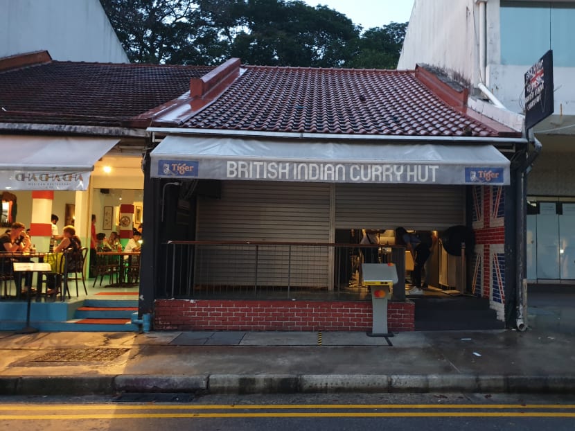 British Indian Curry Hut along Lorong Mambong was shut on Saturday (June 20). British Indian Curry Hut along Lorong Mambong was shut on Saturday (June 20).
