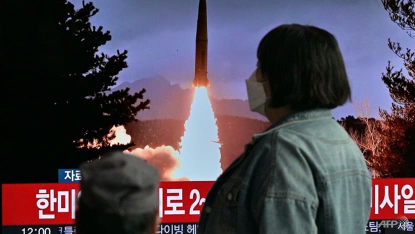 North Korea fires short-range ballistic missile as US, South Korea stage military drills North Korea fires short-range ballistic missile as US, South Korea stage military drills