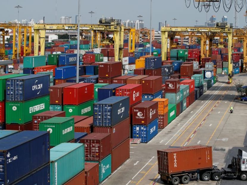FILE PHOTO: A view of the port of Bangkok, Thailand May 26, 2016. REUTERS/Jorge Silva FILE PHOTO: A view of the port of Bangkok, Thailand May 26, 2016. REUTERS/Jorge Silva