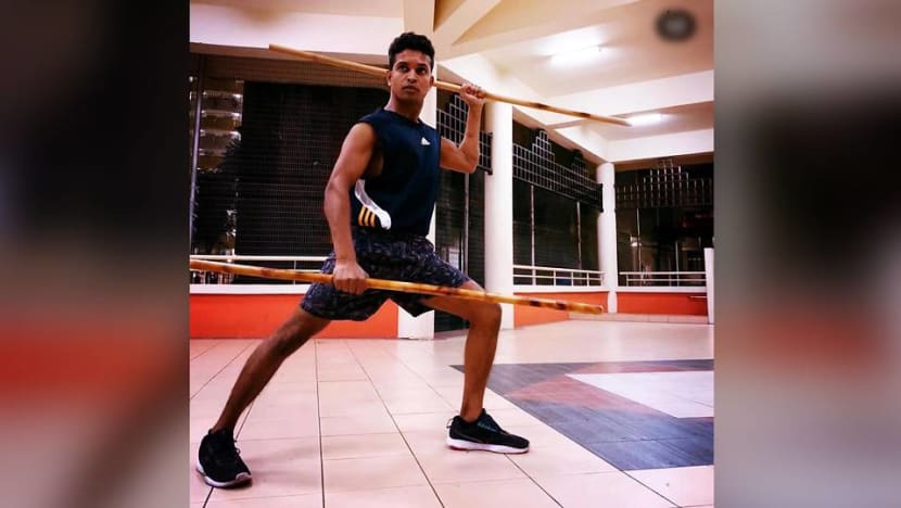 Migrant worker who performed traditional Indian martial arts wins top prize at talent competition Migrant worker who performed traditional Indian martial arts wins top prize at talent competition