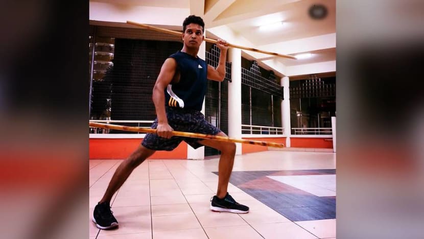 Migrant worker who performed traditional Indian martial arts wins top prize at talent competition