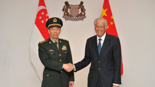 Singapore, China ink pact to set up secure telephone line between defence chiefs