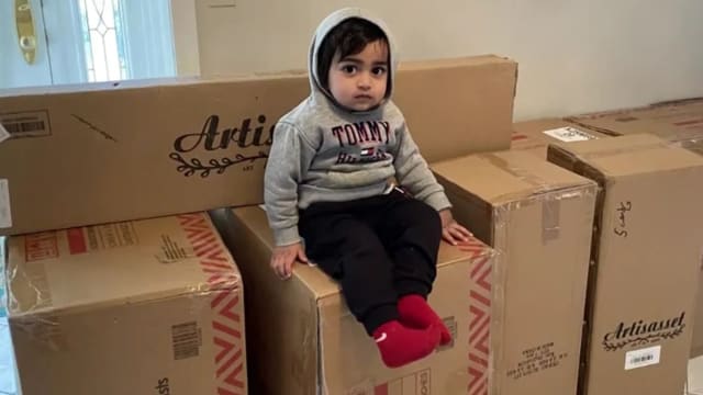 美国两岁男童玩妈妈手机 “豪掷千金”网购家具