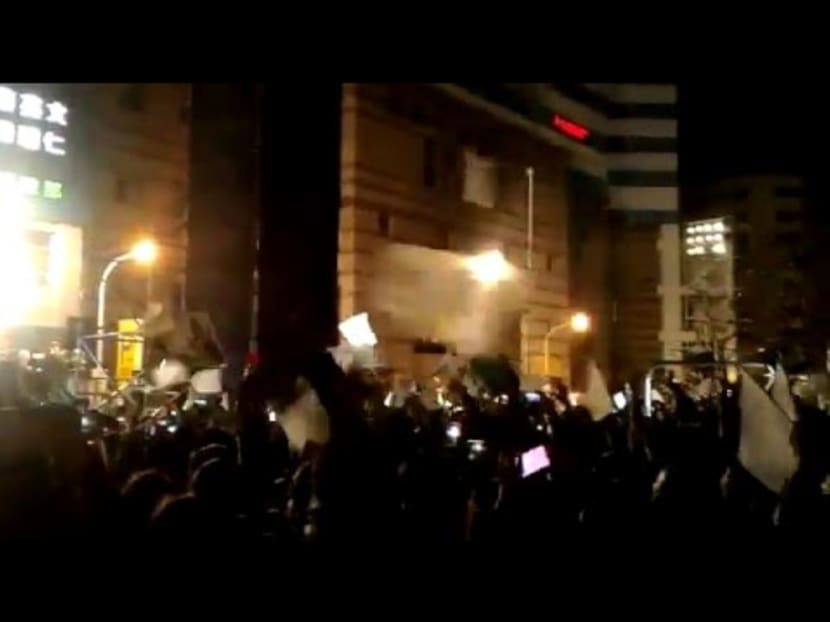 WATCH: DPP supporters celebrate Tsai's landslide victory - TODAY