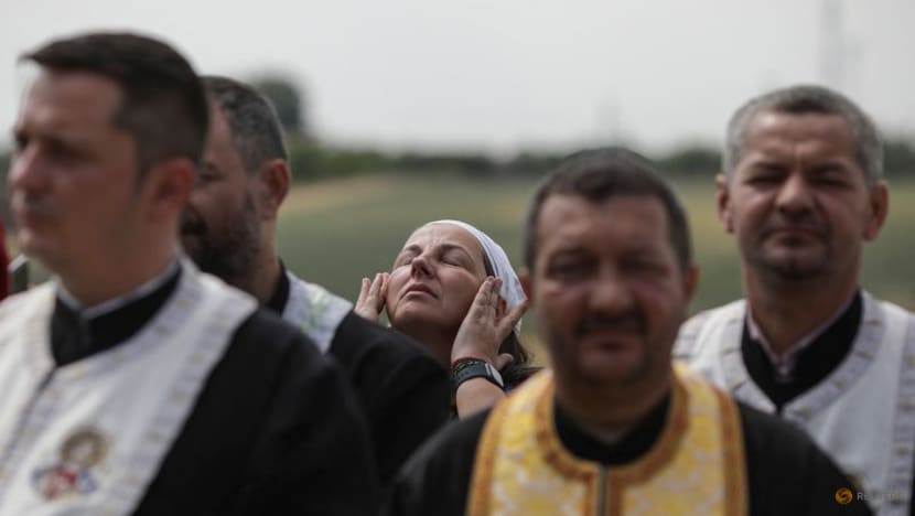 'God, give us rain': Romanian monastery prays for end to drought