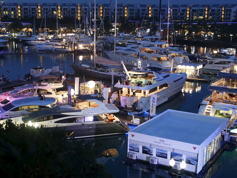 Yachts are moored at a marina next to luxury apartment at the man-made island resort of Sentosa Cove in Singapore, April 25, 2015. The missing debate on wealth taxes is not just curious, it is also unhealthy, says the author.