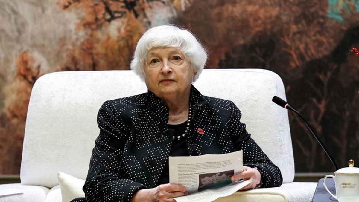 Yellen says China is too big to export its way to rapid growth
