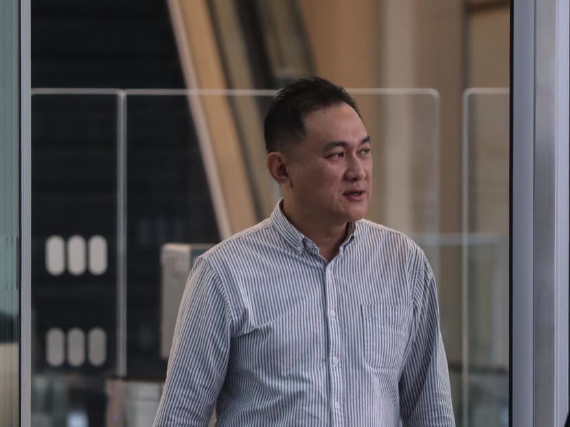 Lim Chor Ghee pictured at the State Courts on April 14, 2023. Lim Chor Ghee pictured at the State Courts on April 14, 2023.